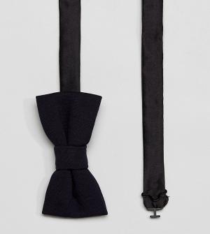 Трикотажный галстук‑бабочка Noak. Цвет: темно-синий