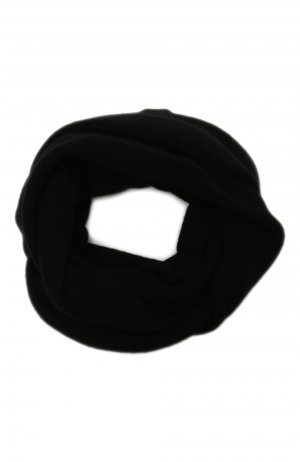 Кашемировый шарф-снуд Tegin. Цвет: чёрный
