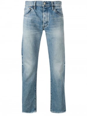 Прямые джинсы Fabric Brand & Co. Цвет: синий