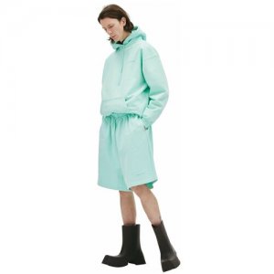 Balenciaga Широкие шорты с вышивкой логотипа XS. Цвет: зеленый