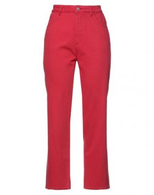 Джинсовые брюки DL1961. Цвет: красный