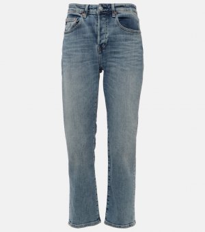 Американские прямые джинсы со средней посадкой Ag Jeans, синий Jeans