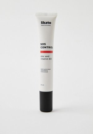 Крем для лица Likato Professional SOS CONTROL professional, 20 мл. Цвет: прозрачный