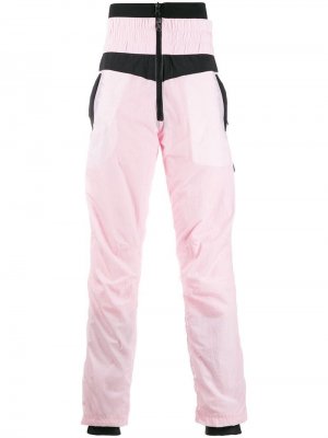 Прямые брюки контрастного дизайна Colmar A.G.E. By Shayne Oliver. Цвет: розовый