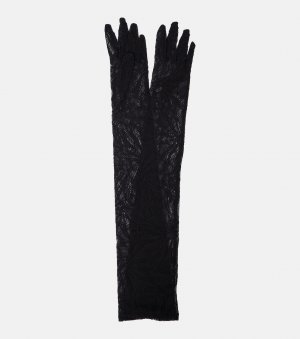Кружевные перчатки, черный Dolce&Gabbana