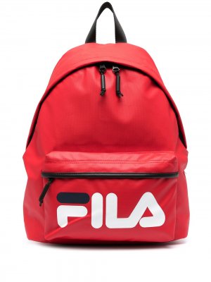 Рюкзак Heron с логотипом Fila. Цвет: красный