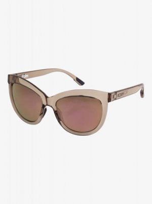 Женские солнцезащитные очки Palm Roxy. Цвет: grey/ml pink
