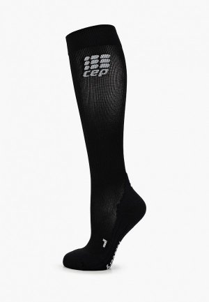 Компрессионные гольфы Cep Compression knee socks. Цвет: черный