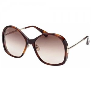 Солнцезащитные очки MaxMara MM 0027 52F 60 [MM 60]. Цвет: коричневый
