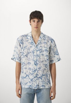 Рубашка SHORT SLEEVE MEN , цвет washed blue 120% Lino