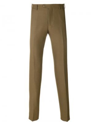 Классические брюки-чинос Berwich. Цвет: зелёный