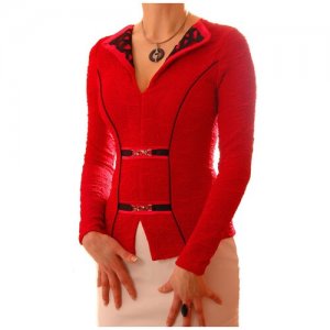 Пиджак , размер M, красный TheDistinctive. Цвет: красный