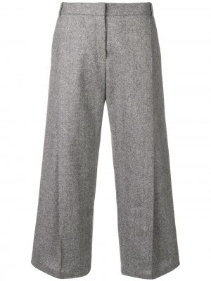 Wide leg cropped trousers Barbara Bui. Цвет: серый