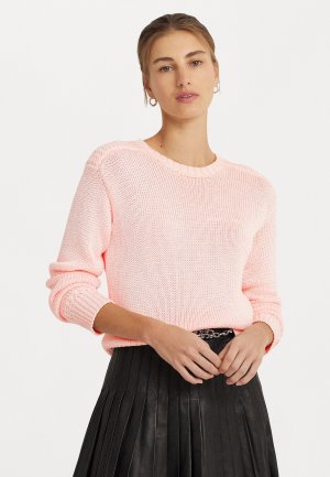 Вязаный свитер FASHMETTE LONG SLEEVE , цвет pink opal Ralph Lauren