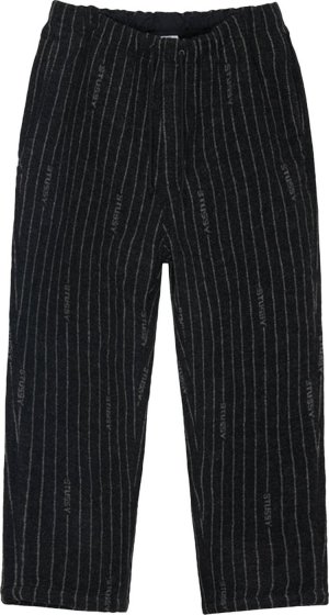 Брюки x Nike Stripe Wool Pant 'Black', черный Stussy