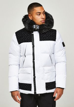 Зимняя куртка VALLOR SHORT PUFFER JACKET , цвет optic white Glorious Gangsta