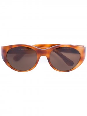 Солнцезащитные очки в черепахой оправе Jean Louis Scherrer Pre-Owned. Цвет: коричневый