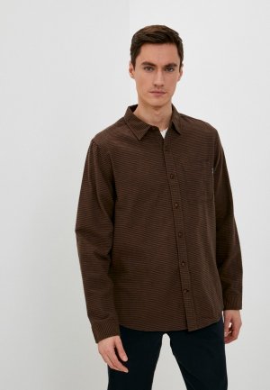 Рубашка Hurley PORTLAND FLANNEL LS. Цвет: коричневый