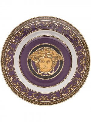 Тарелка Medusa Marine (18 см) Versace. Цвет: фиолетовый