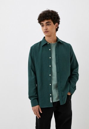 Рубашка D&F DeFacto. Цвет: зеленый