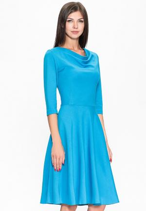 Платье Stella Di Mare. Цвет: голубой