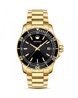 Часы серии 800, 40 мм , цвет Gold Movado