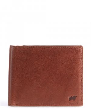 RFID-кошелек Arezzo из мелкозернистой яловой кожи , коричневый Braun Büffel