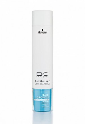 Шампунь для роста волос BC Hair Growth Shampoo 250 ml. Schwarzkopf Professional Bonacure SC967MULJ288. Цвет: прозрачный