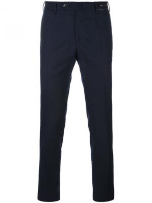 Костюмные брюки Pt01. Цвет: синий