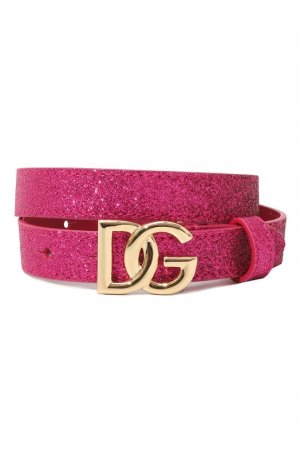 Ремень Dolce & Gabbana. Цвет: розовый