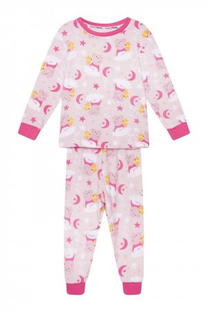 Детский флисовый пижамный комплект Brand Threads со Peppa Pig