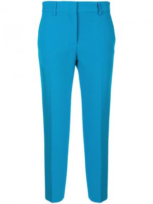 Зауженные брюки MSGM. Цвет: синий