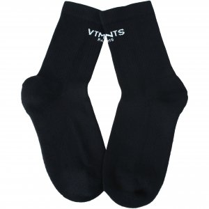 Черные носки с логотипом VTMNTS
