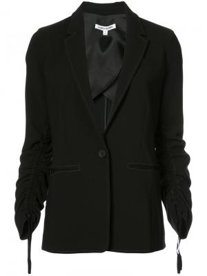 Пиджак с присборенными рукавами Myria Elizabeth And James. Цвет: чёрный