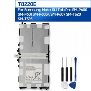 Оригинальный аккумулятор T8220E для GALAXY Note 10,1 Tab Pro P600 P601 P605K P607 T520 T525 T8220C T8220U T8220K 8220 мАч Samsung