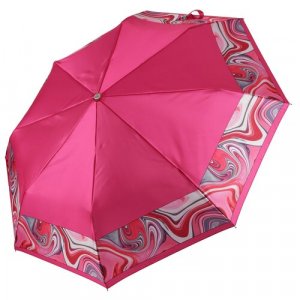 Зонт , розовый FABRETTI. Цвет: розовый