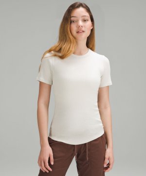 Рубашка с коротким рукавом Hold Tight , белый Lululemon