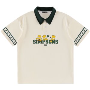 Рубашка-поло унисекс Симпсоны The Simpsons