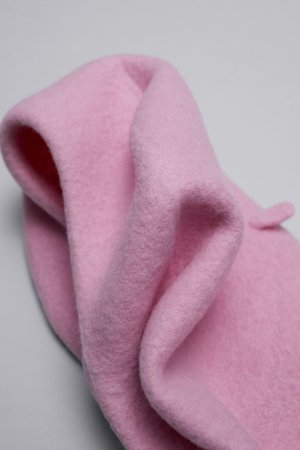Классический шерстяной берет , розовый H&M