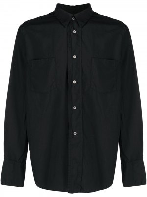 Рубашка с длинными рукавами Black Comme Des Garçons. Цвет: черный
