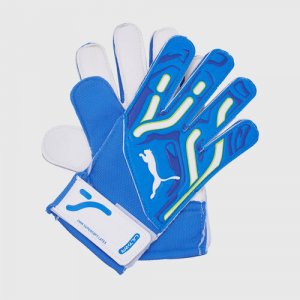 Вратарские перчатки Puma Ultra Play RC, размер 9, голубой, белый. Цвет: белый/голубой