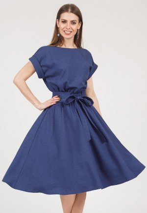 Платье Olivegrey ROKIO. Цвет: синий