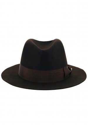 Шляпа STEFANO RICCI. Цвет: коричневый