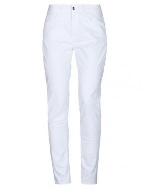 Джинсовые брюки EDAS. Цвет: белый