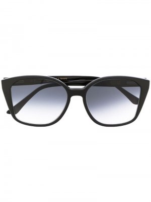 Солнцезащитные очки в массивной оправе Ralph Vaessen. Цвет: черный