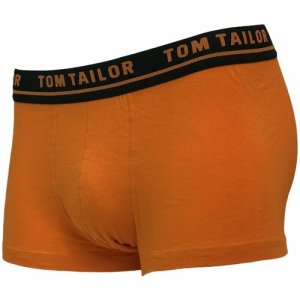 Трусы боксеры , средняя посадка, размер 46, оранжевый Tom Tailor. Цвет: оранжевый