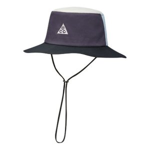 Кепка ACG Bucket Hat Cap 'Black White Blue', черный Nike