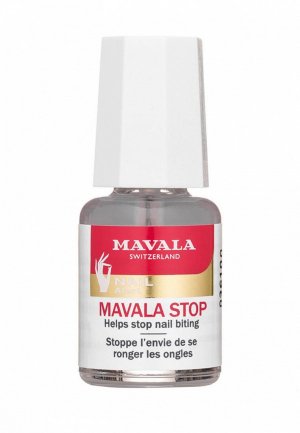 Базовое покрытие Mavala Средство против обкусывания ногтей, 5 мл (на блистере). Цвет: прозрачный