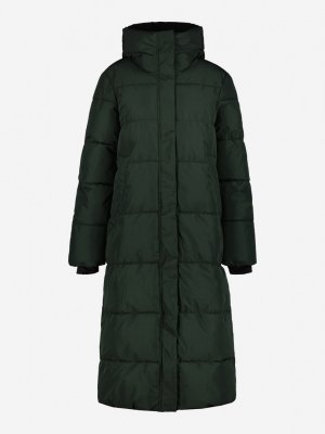 Пальто утепленное женское Addia, Зеленый IcePeak. Цвет: зеленый
