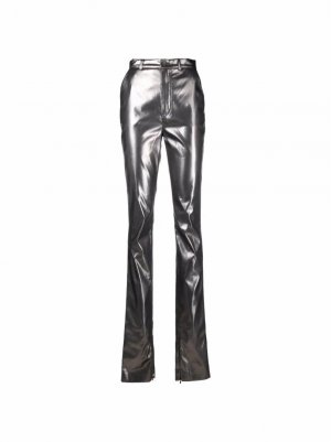 Зауженные брюки с эффектом металлик Dolce&Gabbana (D&G)
